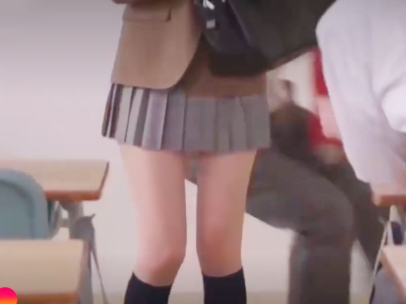 ［言いなり…極め太ももJK］やだやだ中…逝ぐの！無防備ミニスカで誘った制服乙女が複数男子の串刺しでマゾアクメ、エロ動画WWWWWWW